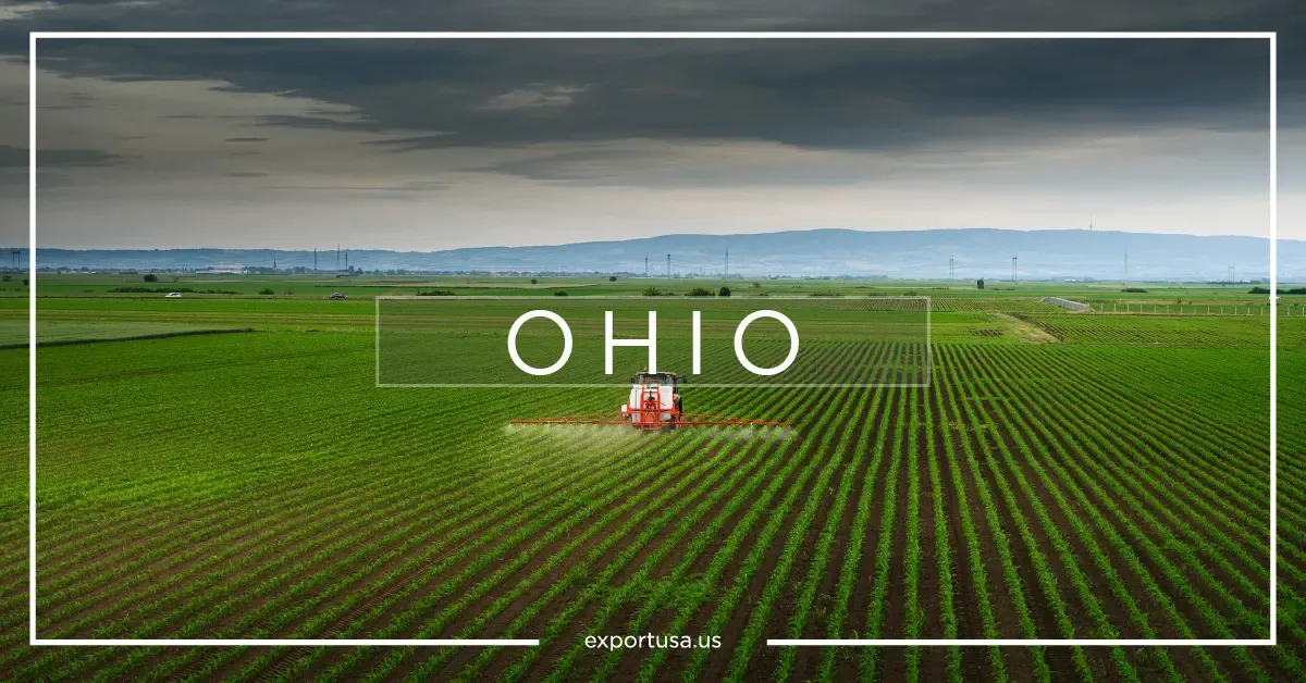 Panoramica dell'Ohio, stato americano dove aprire un impianto di produzione o uno stabilimento produttivo negli Stati Uniti