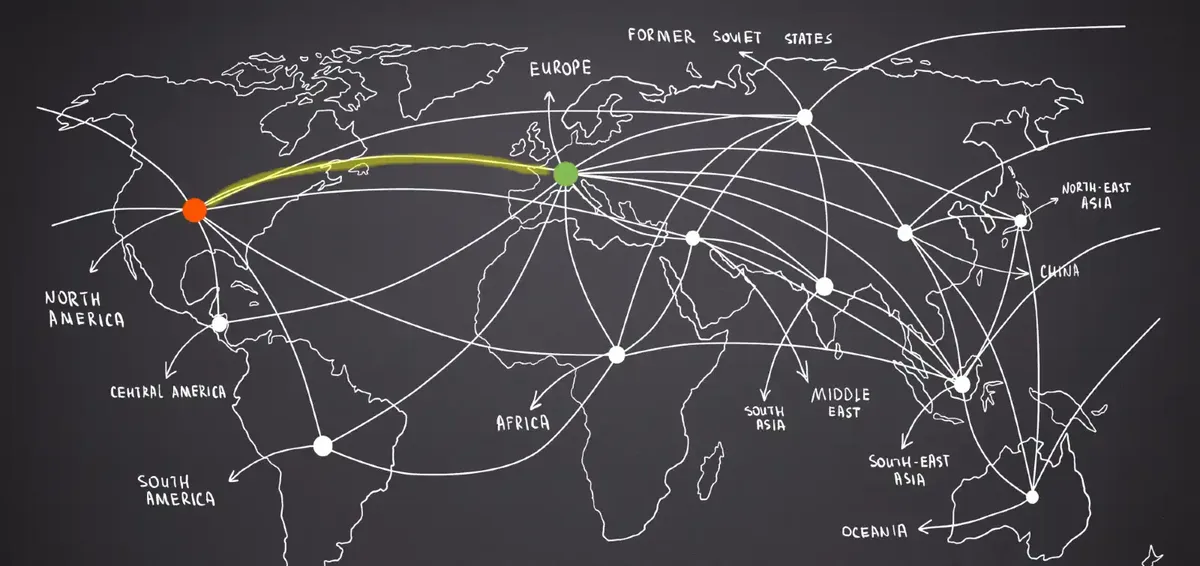 Spedizioni via mare e via aerea dall'America all'Italia