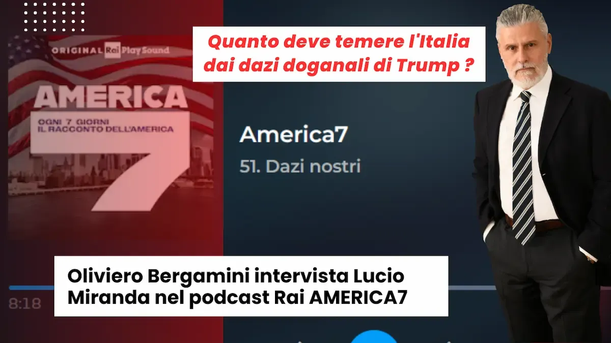 L'intervista di America7 tra Oliviero Bergamini e Lucio Miranda sui dazi e le opportunità per le imprese italiane in America